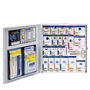 RADNOR™ White Metal Wall Mount Large 50 Person First Aid Cabinet