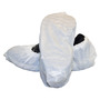 Safety Zone® Large White Cast Polyethylene Disposable Shoe Cover