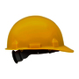 SureWerx™ Yellow Jackson Safety® SC-6 HDPE Cap Style Hard Hat With Ratchet/4 Point Ratchet Suspension