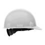 Jackson Safety® White SC-6 Series HDPE Cap Style Smooth Dome Hard Hat With 370 Speed Dial™ 4 Point Ratchet Suspension
