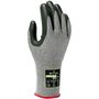 SHOWA® Small DURACoil® 13 Gauge DURACoil® Yarn, Polyester And High Performance Polyethylene Cut Resistant Gloves With Microporous Nitrile Coated Palm