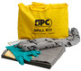 Brady® 4" X 16" X 20" SPC® Yellow PVC Spill Kit