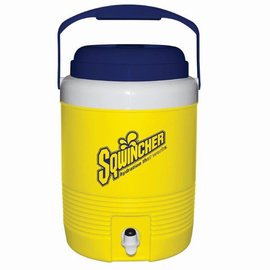 Sqwincher® 2 Gallon Yellow And Blue Cooler