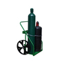 Saf-T-Cart Dual Cylinder Cart With Steel Wheels And Continuous Handle