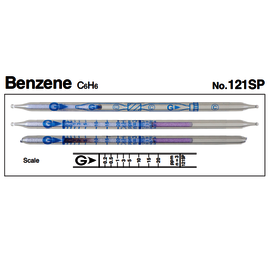 Gastec™ Glass Benzene Twin Detector Tube, White To Brown Color Change