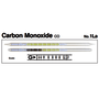 Gastec™ Glass Carbon Monoxide Low Range Detector Tube, Yellow To Blackish Brown Color Change