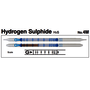 Gastec™ Glass Hydrogen Sulfide Medium Range Detector Tube, White To Brown Color Change