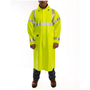 Tingley Small Hi-Viz Green/Yellow 48" Eclipse™ PVC And Nomex® Rain Coat