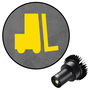 Visual Workplace Inc 25W Yellow Forklift Symbol Virtual Safety LED Projector