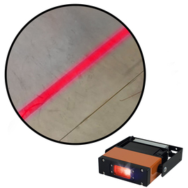 Visual Workplace Inc 80W Red Single Line Safety LED Projector