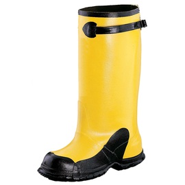 Salisbury by Honeywell Size 11 Yellow/Black 17" Rubber Deep Heel Overboots