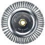Weiler® 7" X 5/8" - 11 Dualife™ Roughneck® Steel Stringer Bead Twist Knot Wire Wheel Brush