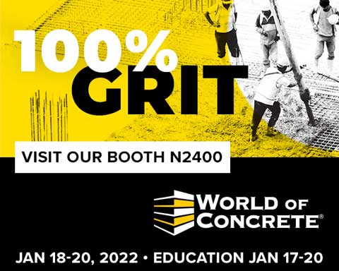 100% Grit. World of Concrete 2022, Visit the Airgas Booth — N2400
