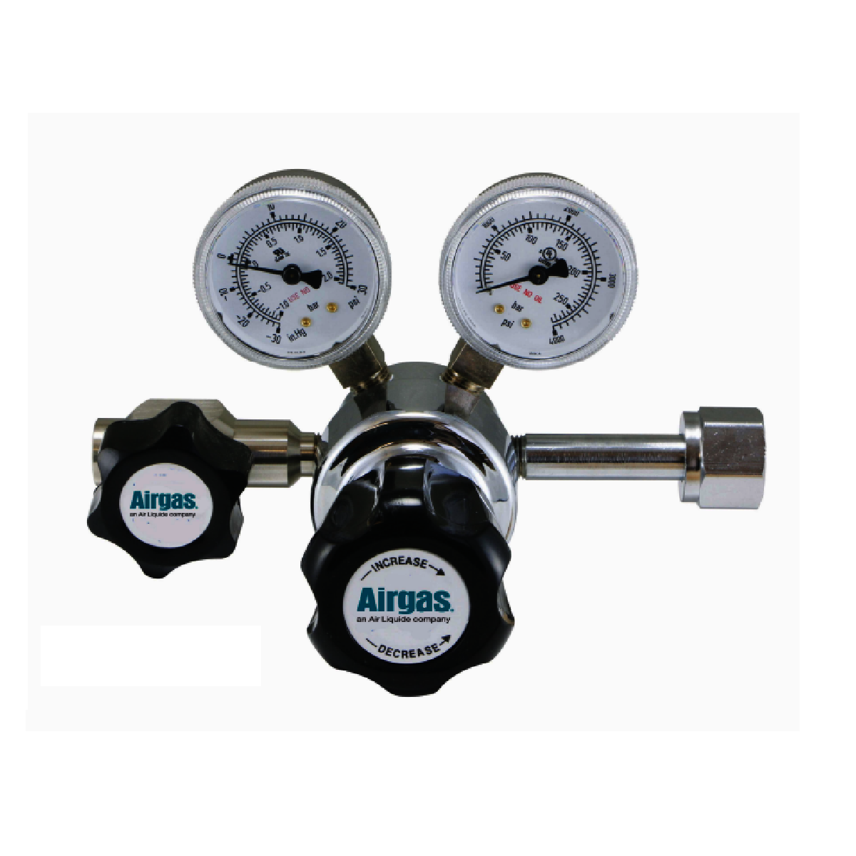 Airgas Y111205B590AL Airgas® Model 205 ChromePlated Brass High