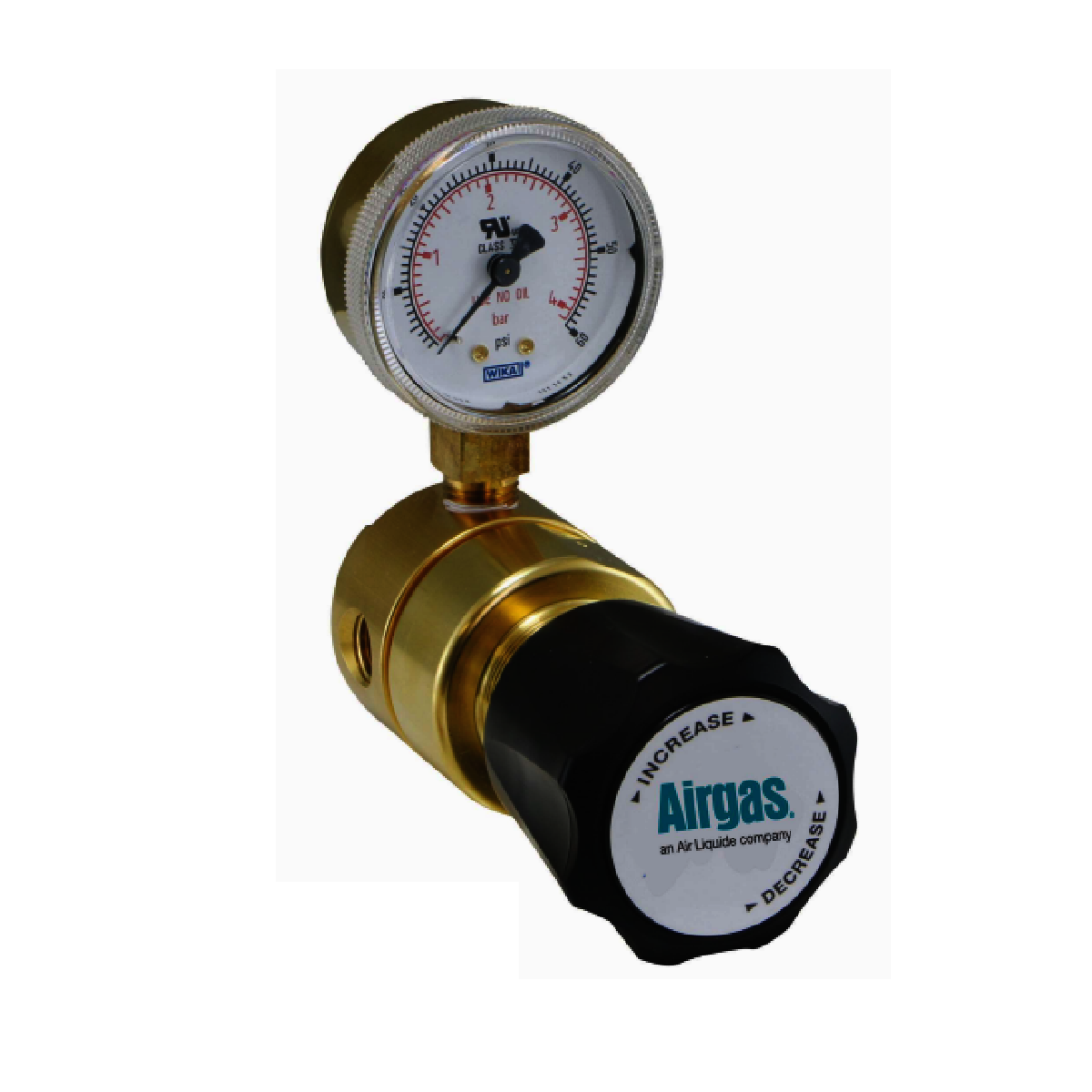 Airgas Y1112712BAL Airgas® Model 2710 Brass Corrosive Gas LowFlow