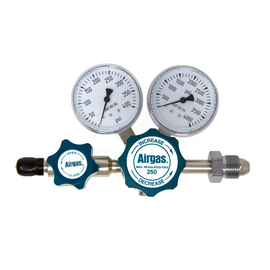 Airgas High Purity Brass Two Stage Gas Regulator, 0 - 250 psig Outlet Pressure, CGA-580