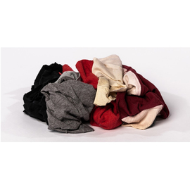 Y-pers Reclaimed Colored Sweatshirt Rags (25 Pounds Per Case)