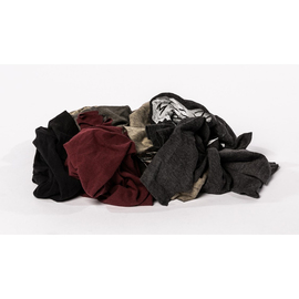 Y-pers Reclaimed Colored Polo/T-shirts Rags (25 Pounds Per Case)