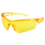 Crews Checklite® CL4 Amber Safety Glasses With Amber Anti-Scratch Lens