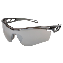 Crews Checklite® CL4 Smoke Safety Glasses With Gray Mirror/Anti-Scratch Lens