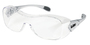 Crews Law® Clear Safety Glasses With Clear Anti-Fog/Anti-Scratch Lens