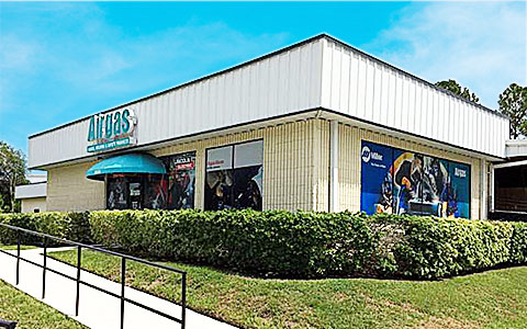 View of Airgas branch in Jacksonville, FL