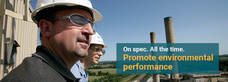 On spec, all the time: Promote environmental performance